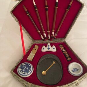 Chinese Calligraphy Set - Vintage - Unused